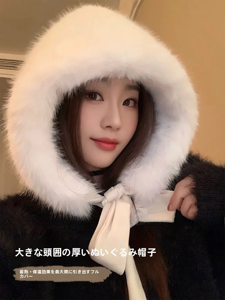 

Thi Plu Fem Sle Winter Warm Ear Protection Baroque Hat round Top Casual ex CapsuitaureanWinter Hats