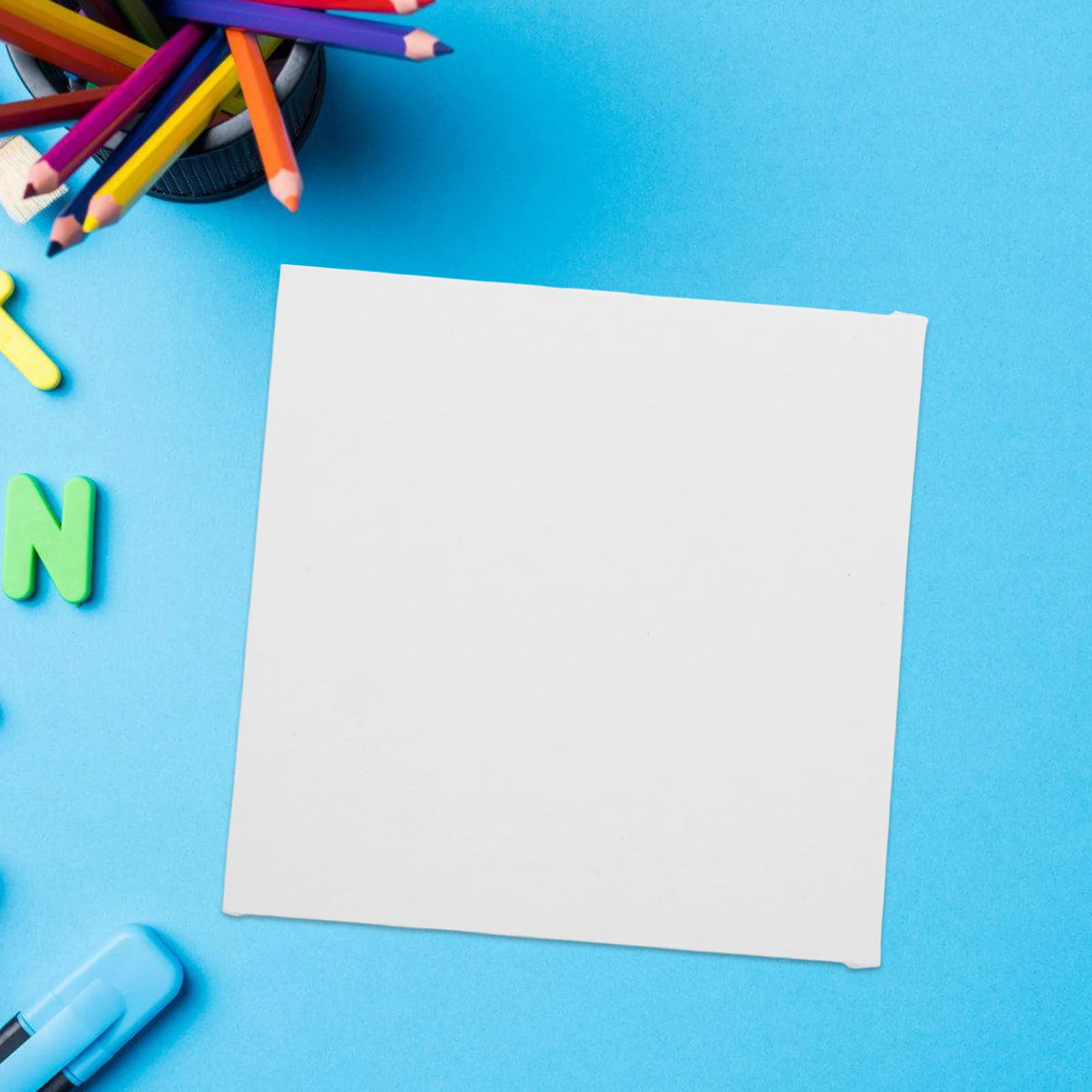 

5Pcs Oil Painting Canvas Boards Thick Small Canvas Panels for Acrylic Painting Art Projects Ready-to-Paint Mini Canvases