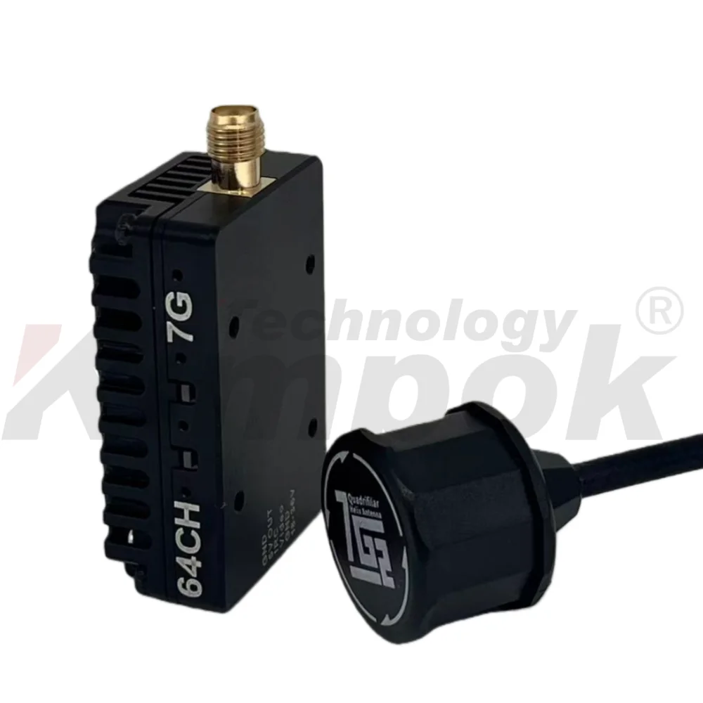 VTX 6.1-7.2GHz 3W High-Power Video Transmitter Module ALV3000AC 7-36V Input