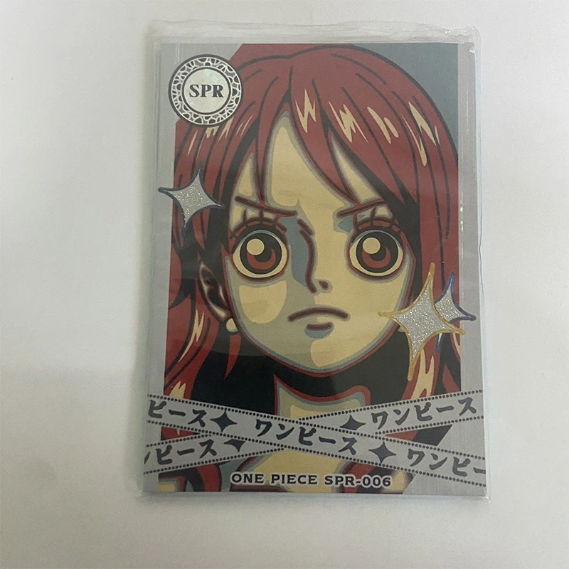 Anime One Piece SPR USR Cards Luffy Zoro Usopp Sanji Franky Nami Robin Collection Cards Christmas Birthday Gifts Children's Toys