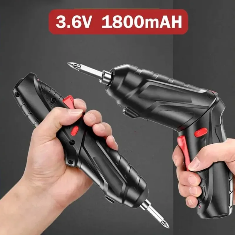 3.6v Power Tools Set Household Maintenance Repair Built-inLithium Battery Mini Household Electric Drill Cordless Screwdriver Col
