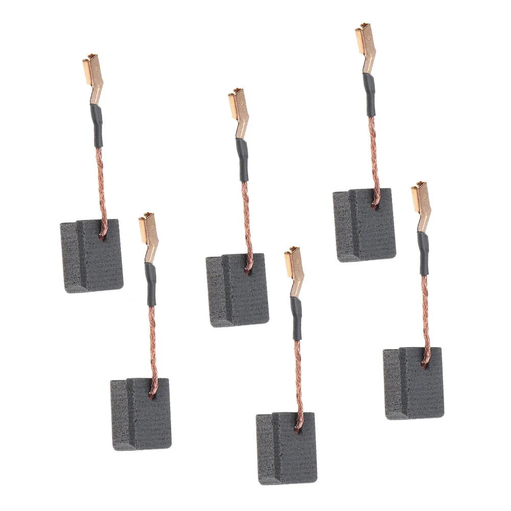 Pack of Six Carbon Brushes Replacement Set Compatible with For N257540 Works Seamlessly in a Range of Angle Grinders