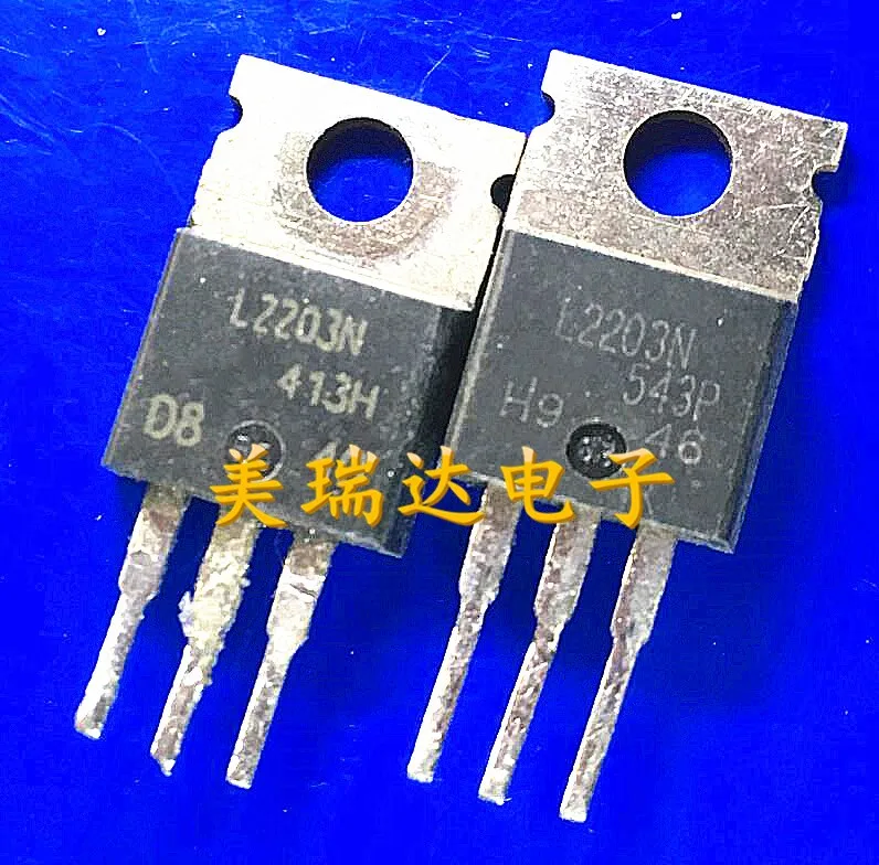 Used 5pcs IRL2203N L2203N IRL2203 IRL2203NPBF TO-220