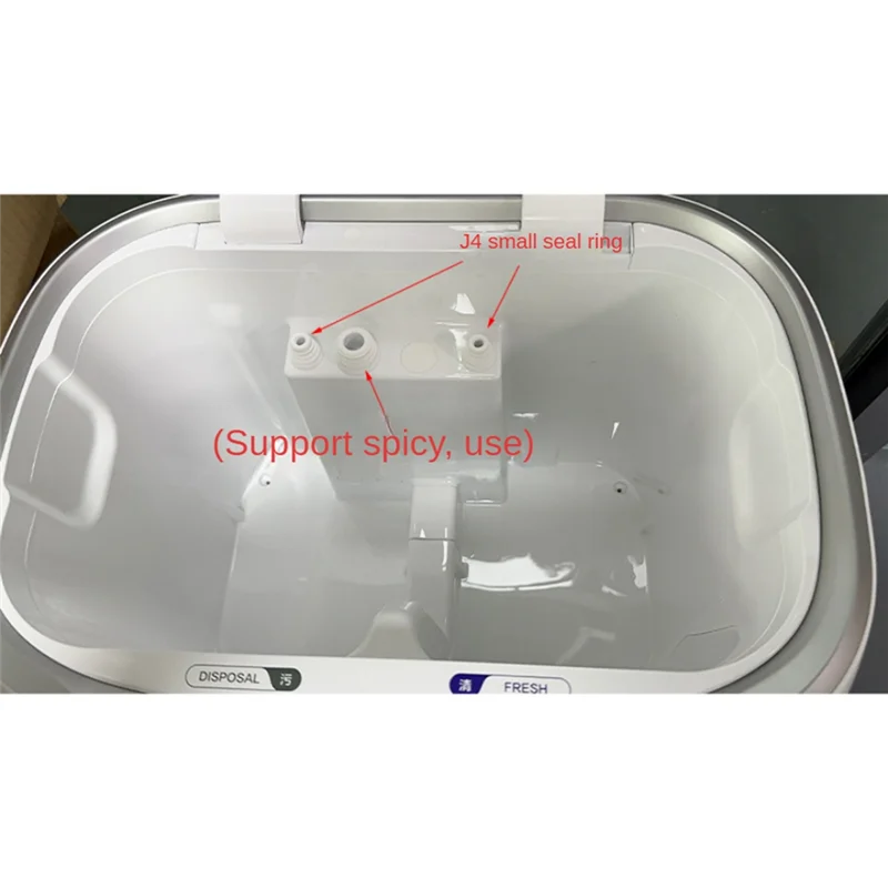 LITE-For Narwal J1 J2 J3 J4 روبوت مكانس قاعدة محطة نظيفة ومياه الصرف الصحي المكونات المطاطية حلقة لإحكام الإغلاق استبدال