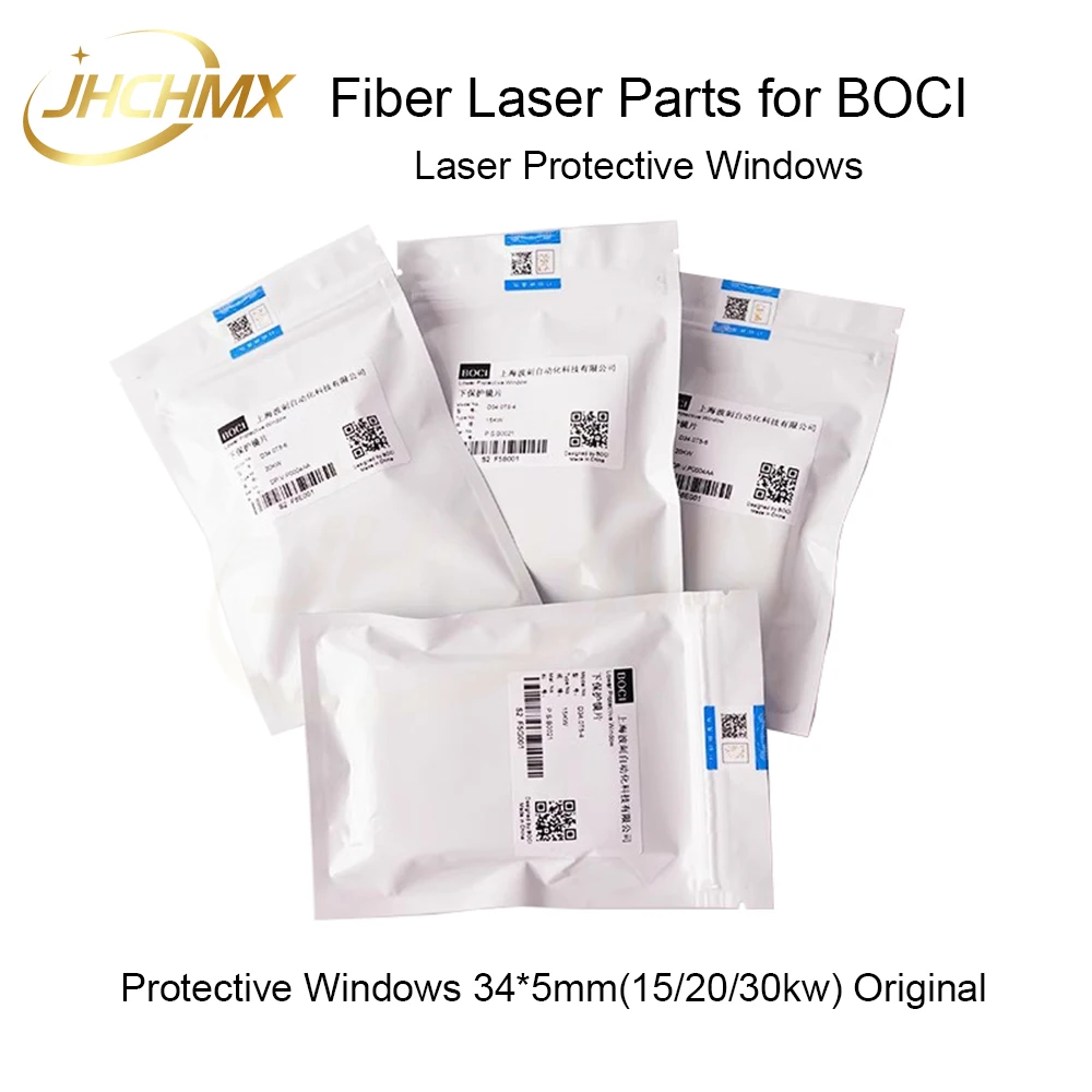 JHCHMX Laser Protective Windows 34x5 15/20/30kw D41 Ceramic Original for BOCI BLT641 421 831 TRU HAN'S Fiber Laser Machine