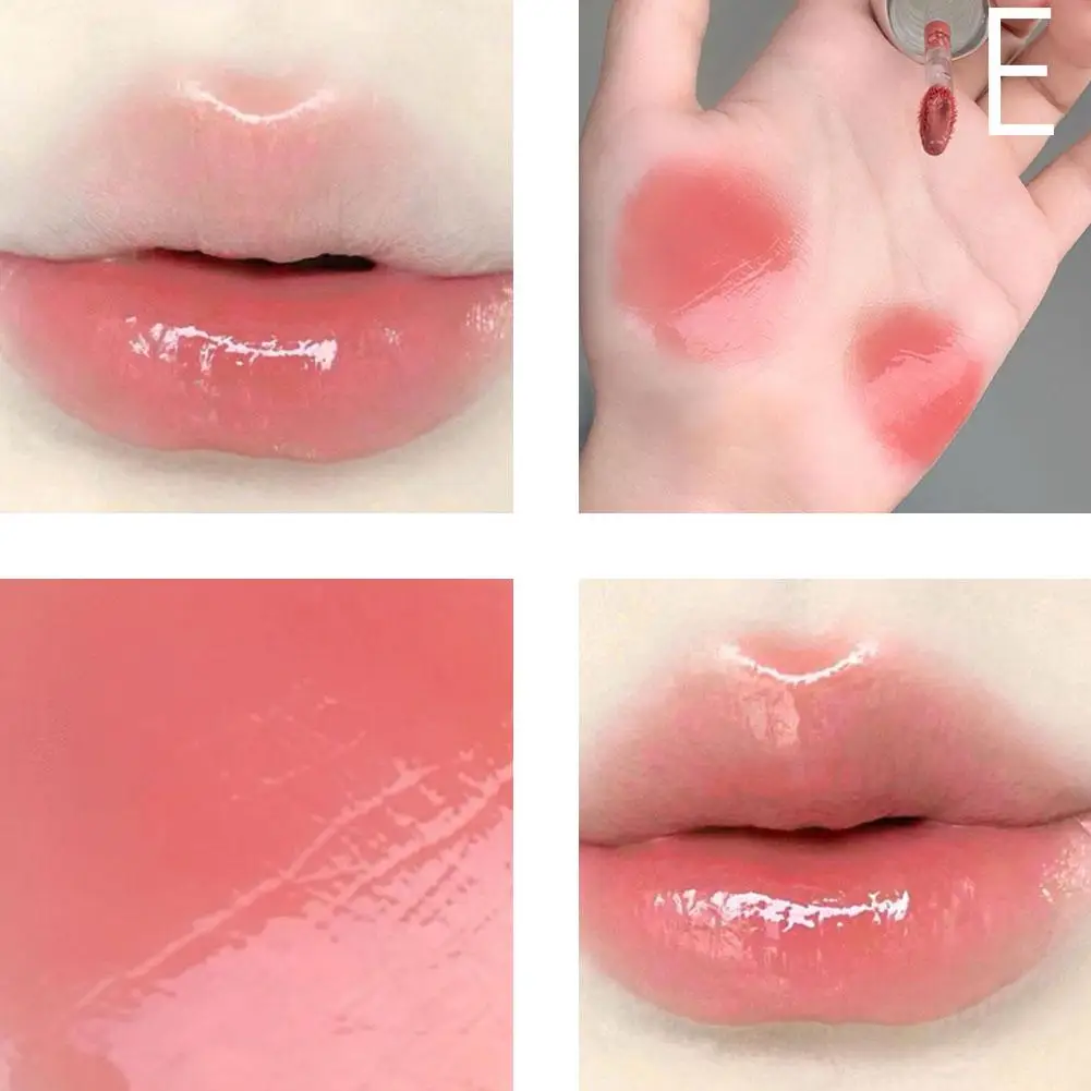 1 Stuks Spiegel Lippenstift Water Gloss Blijvende Hydraterende Lip Jelly Non-Stick Glazuur Cup Vrouwen Cosmetica Make-Up Korea Y0k6