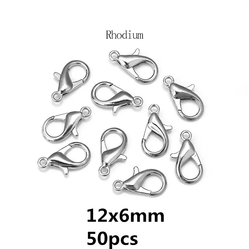 8 Farben 200 Stück offene Biegeringe + 50 Stück Karabinerverschlüsse Haken Verbinder Schmuckherstellung DIY Armband Halskette Schmuckzubehör Kit