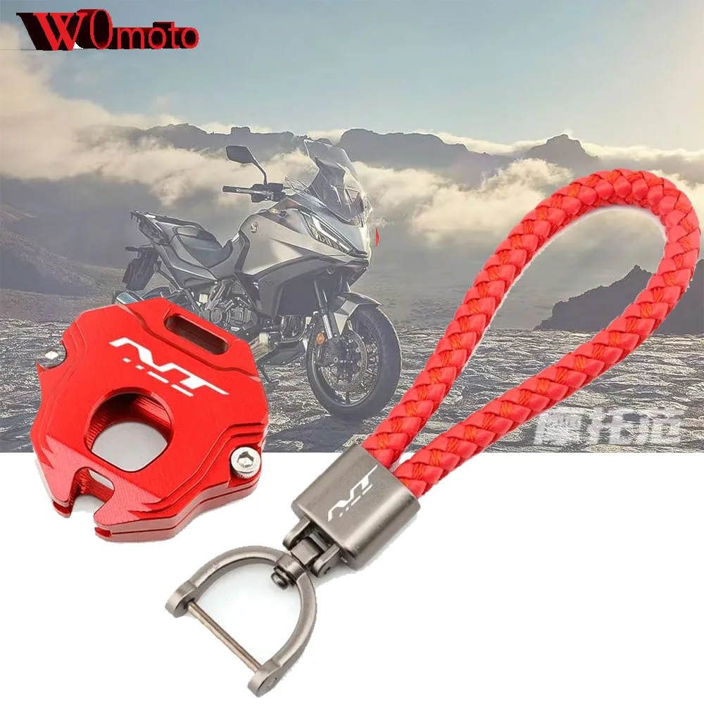 

Для HONDA NT1100 NT 1100 DTC 2021 2022 2023 мотоциклетные алюминиевые аксессуары с ЧПУ, чехол для ключей, брелок для ключей, защитный чехол