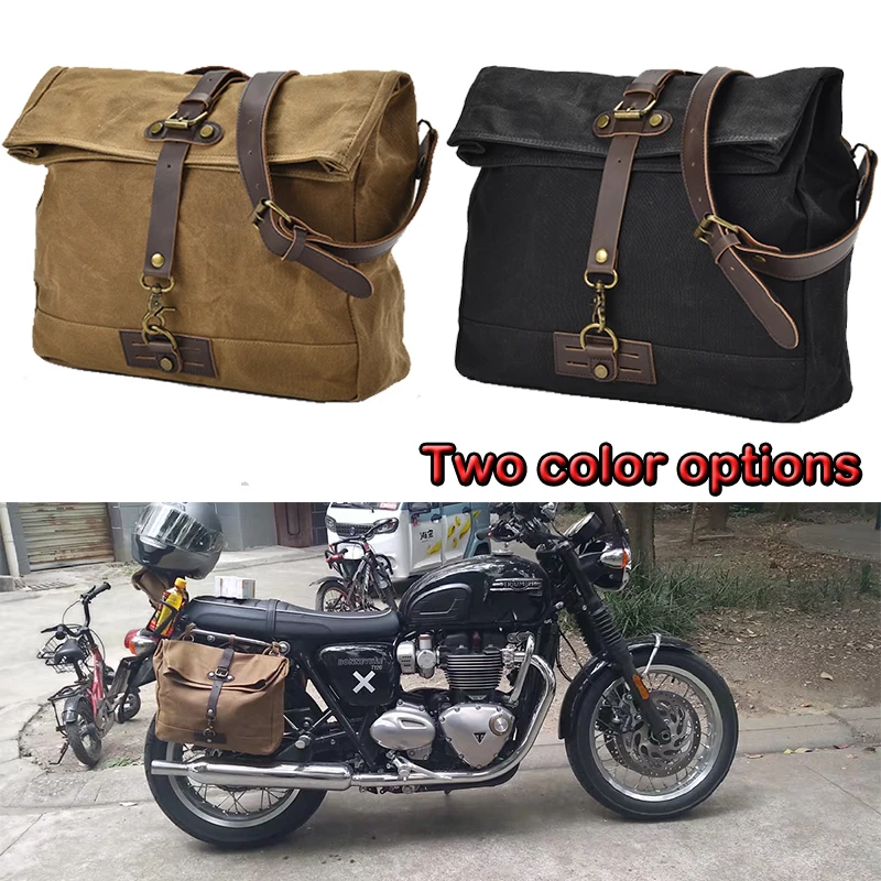 

Водонепроницаемая универсальная боковая сумка для мотоцикла, ретро дорожный багаж, ящик для инструментов для BMW R1200GS R1250GS ADV для HONDA NC750X CB500X