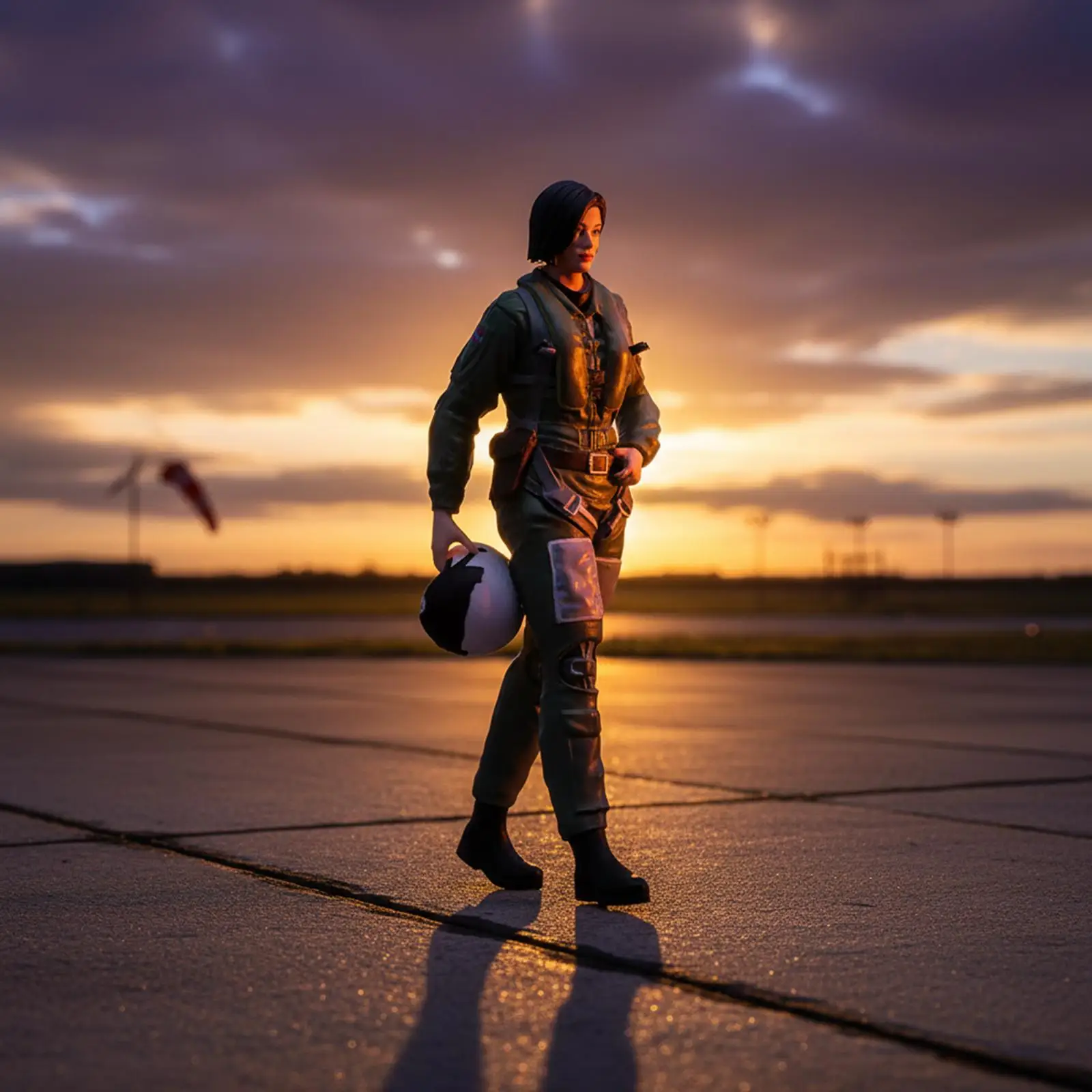 

Miniature Doll Figurine Resin Officer 1 18 Scale Collectible Figure Diorama People Model for Hobby Scene or Garden Layout Decor