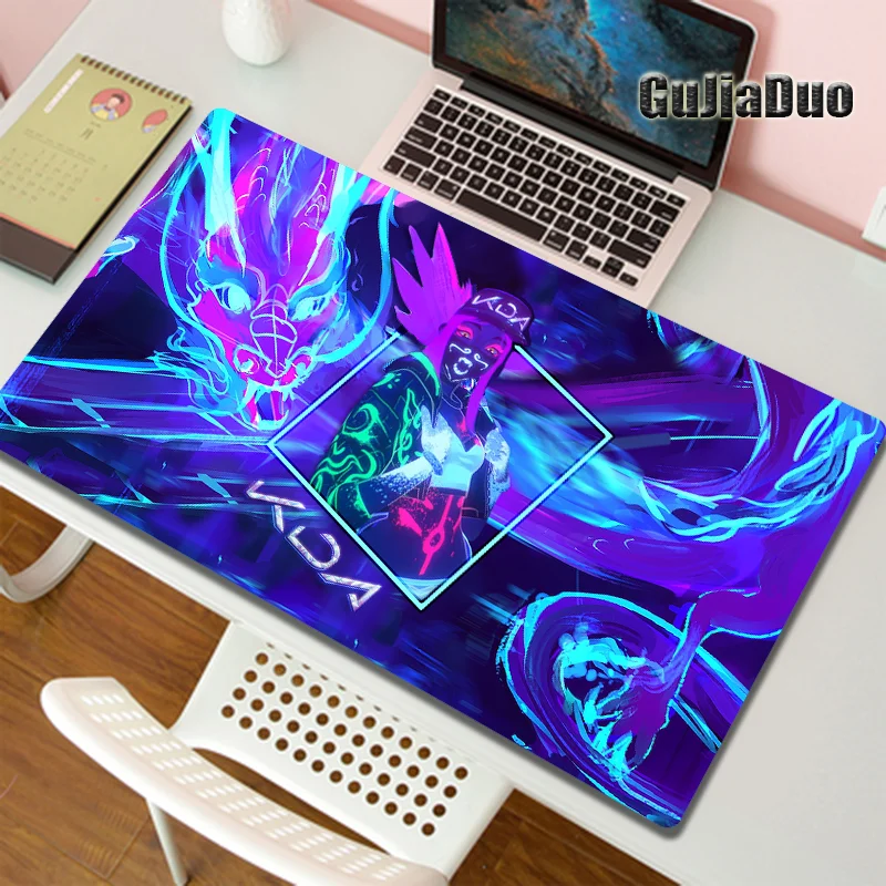 

Akali League of Legends Mange Mouse Pad Gamer Computer Table Desk Mat XL Large Anime Mousepad Gaming Hoom Accessories Pc Cushion