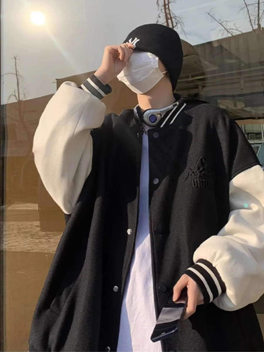 

Мужская куртка-бомбер больших размеров (до 300 кг), модная, весенне-осенняя, новая, с 3D-принтом, теплая, молодежная, стильная.