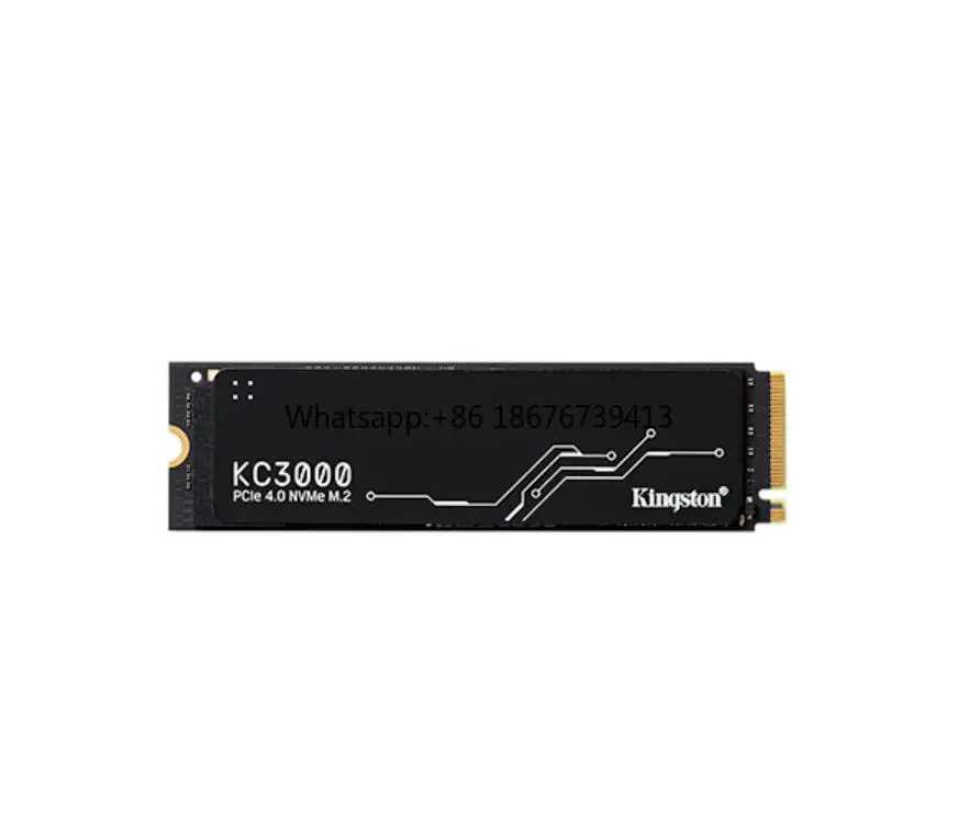 Hot Seller KC3000 PCIe 4.0 NVMe M.2 SSD 512/1024/2048/4096GB High-Performance Storage for Desktop and Laptop PCS in Stock