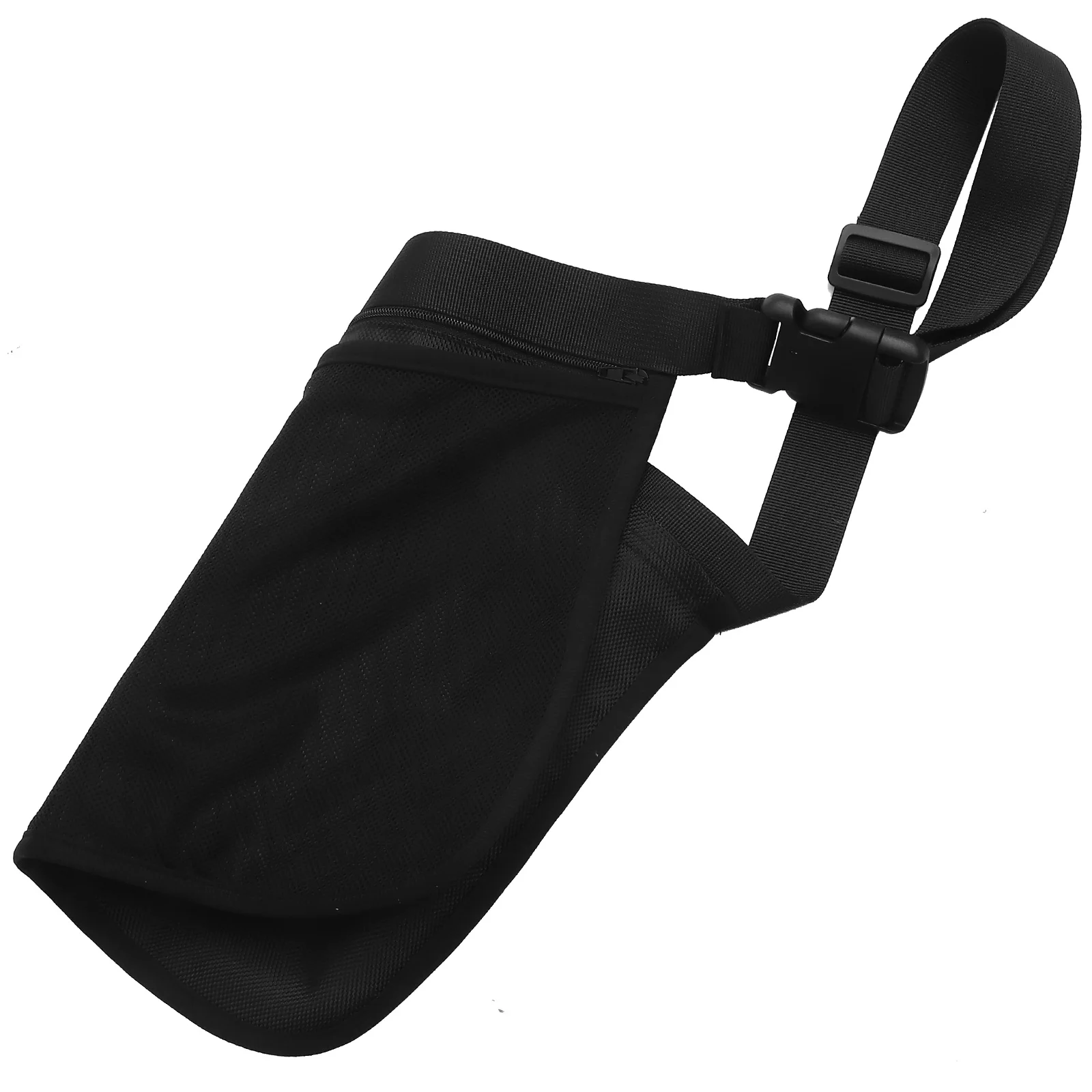 

1pc Tennis Ball Waist Bag Premium Nylon Oxford Cloth Durable Mesh Pouch For Sports Balls Outdoor Training Accessory