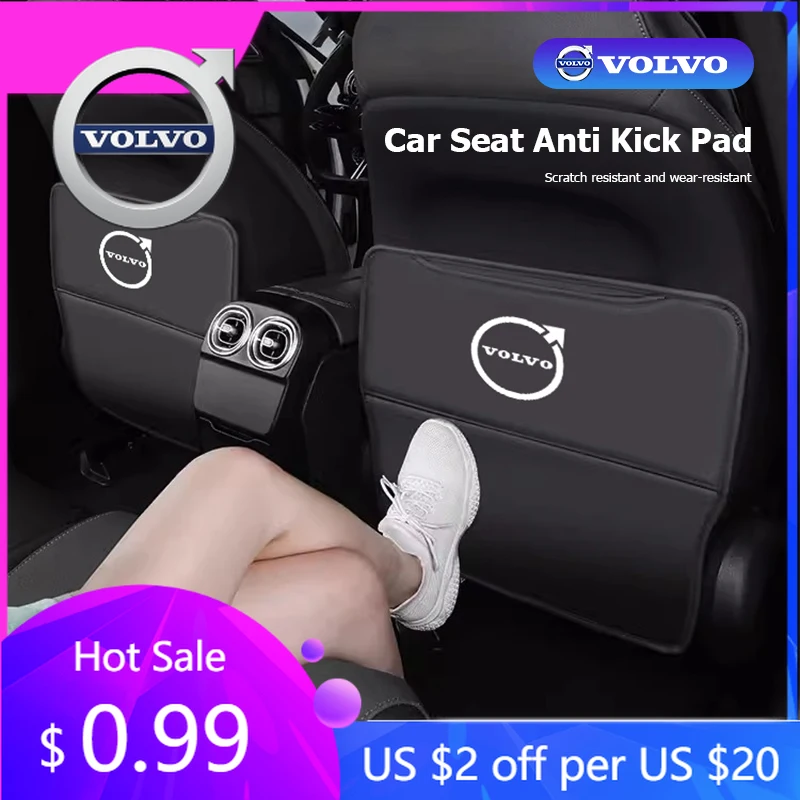 

Колпаки ступиц салона автомобиля, противоударная накладка на спинку сиденья, защитные коврики, аксессуары для Volvo XC90 V90 V60 XC60 V40 EC40 EX40 S80 S60 S