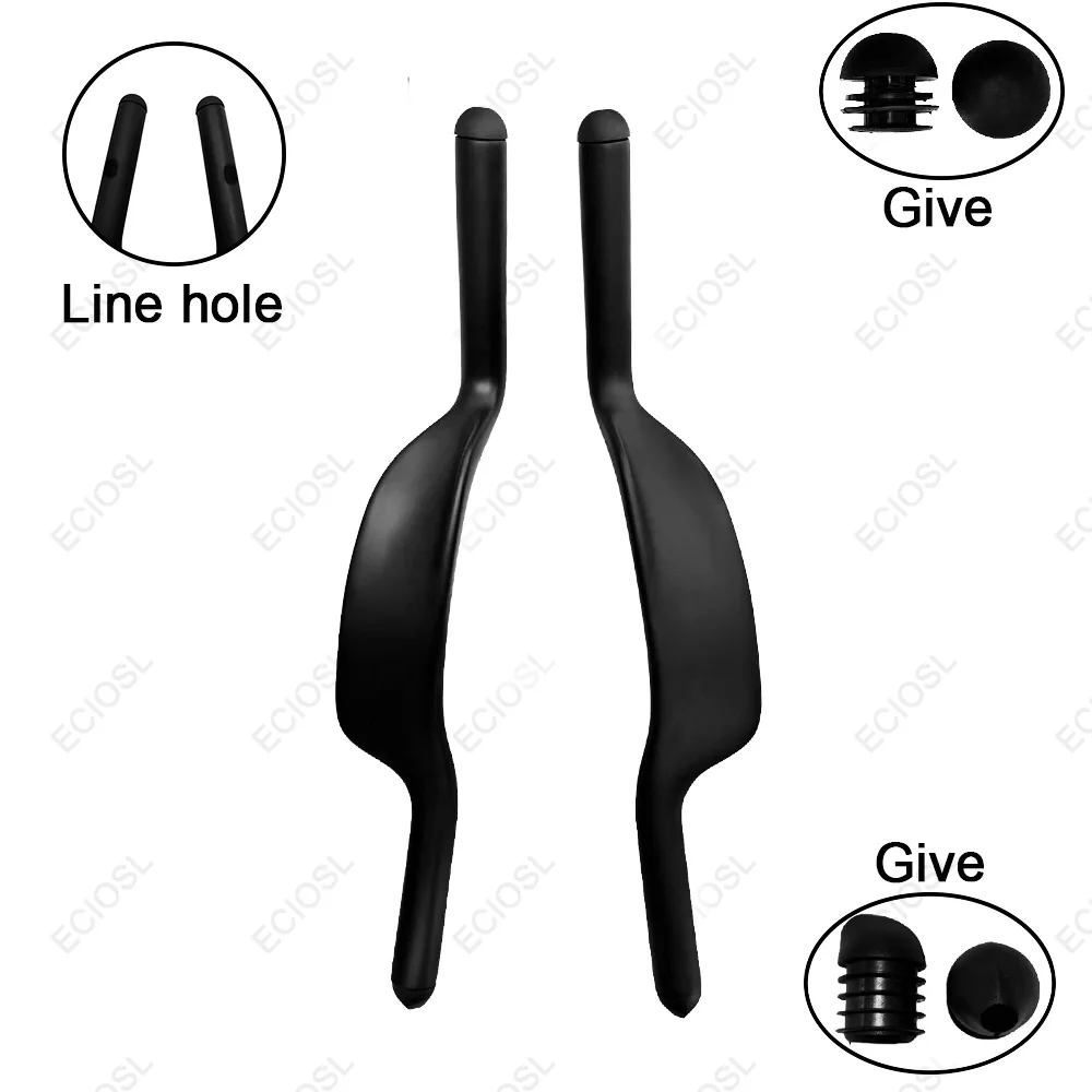 

New Carbon Fiber Bicycle Rest TT Handlebar Clip on Aero Bars Handlebar Extension for Triathlon Time Trial Cycling Parts