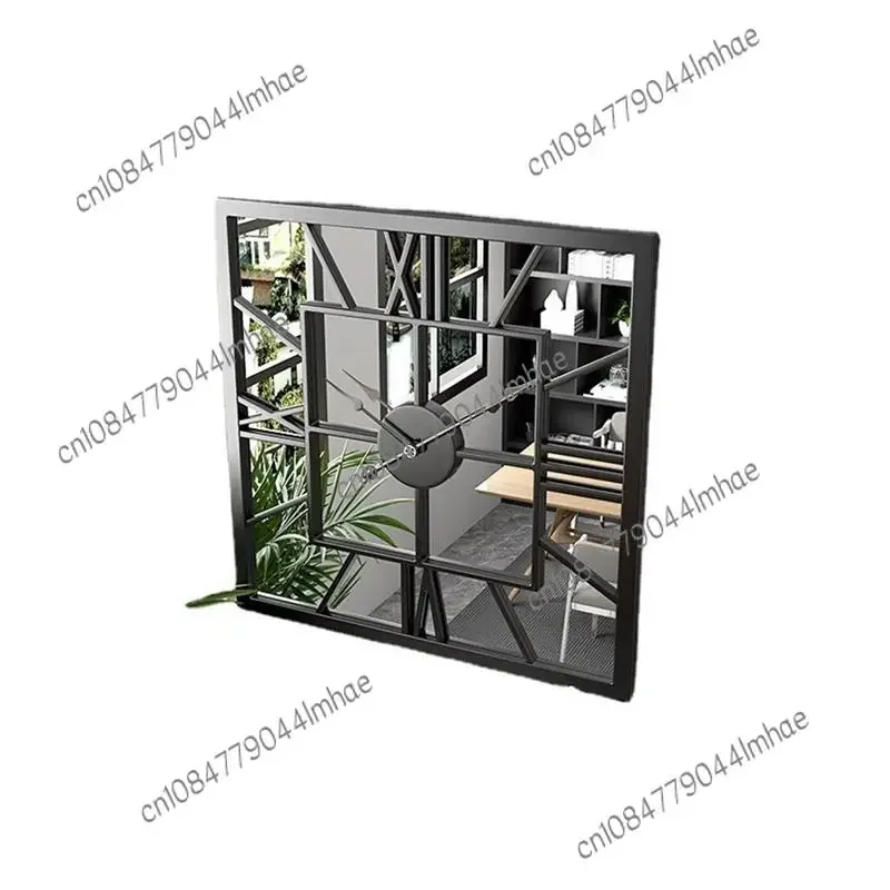 

French Interior Window Customization Simple Upper Hanging and Extroversion Window Ultra-white Tempered Glass