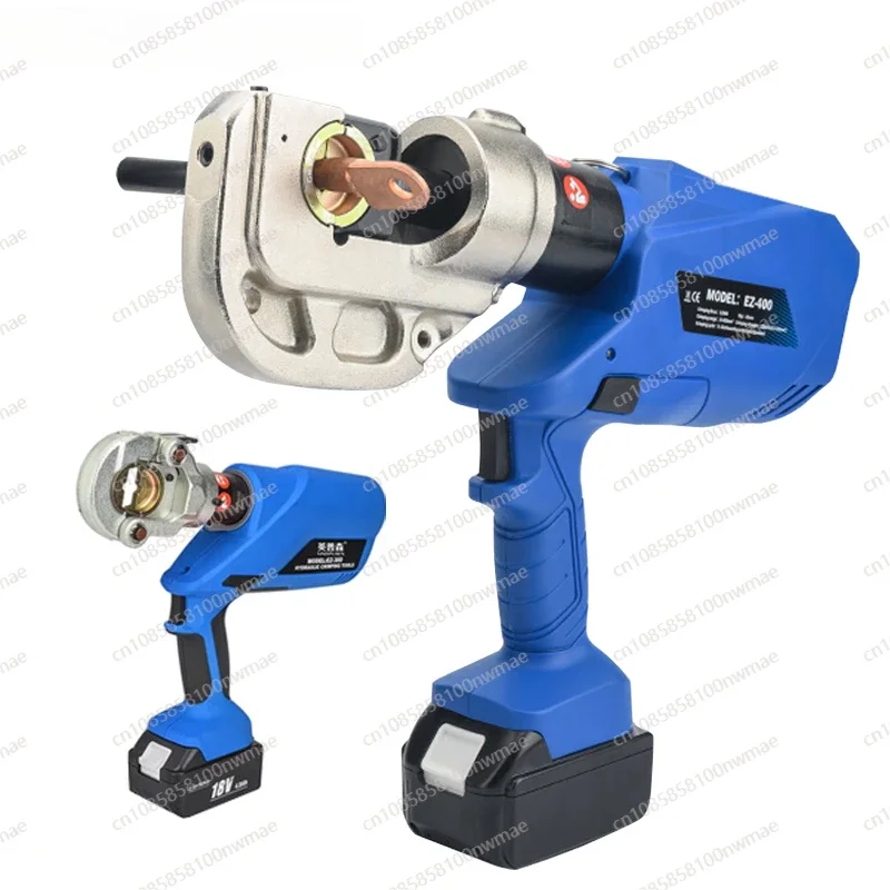 Electric Hydraulic Pliers EZ-300/EZ-400 Rechargeable Cable Copper and Aluminum Terminal Crimping Pliers Lithium battery 18V