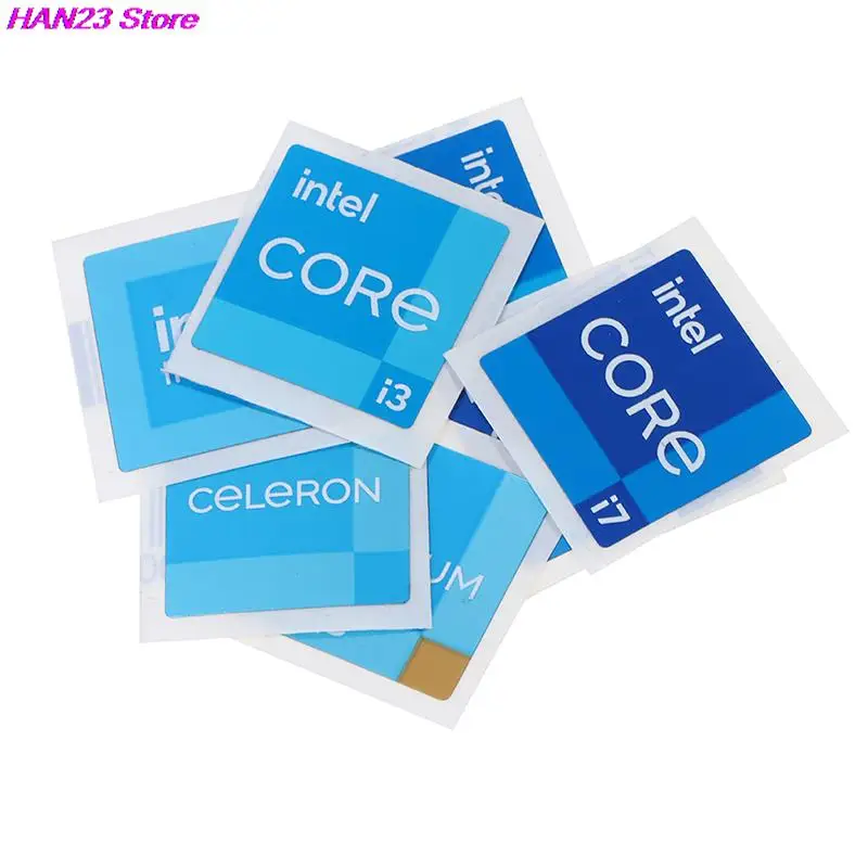 5PCS DIY Original 11 Generation Evo Certification Label Core I9 I7 I5 I3 Laptop Desktop Cpu Sticker 1.8*1.8cm