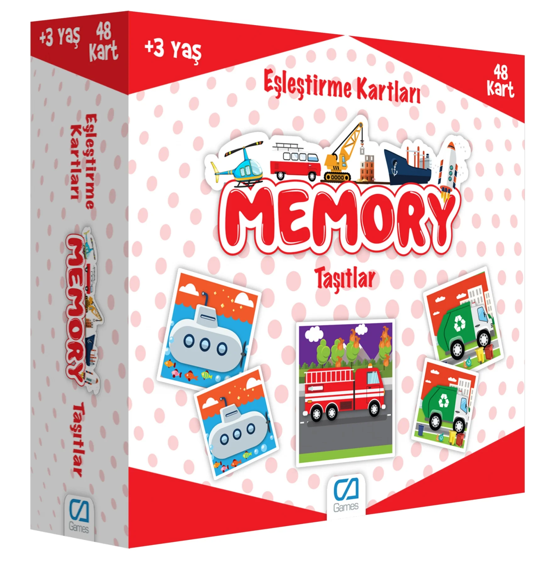 Memory matching cards