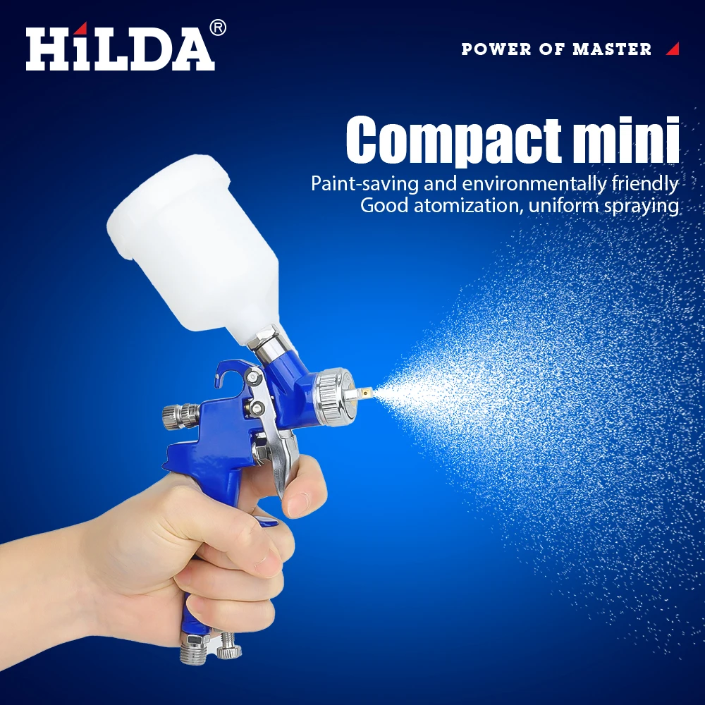 Hand betätigte H2000 Spritzpistole pneumatisches Werkzeug kleine Reparatur pistole für Automobil möbel