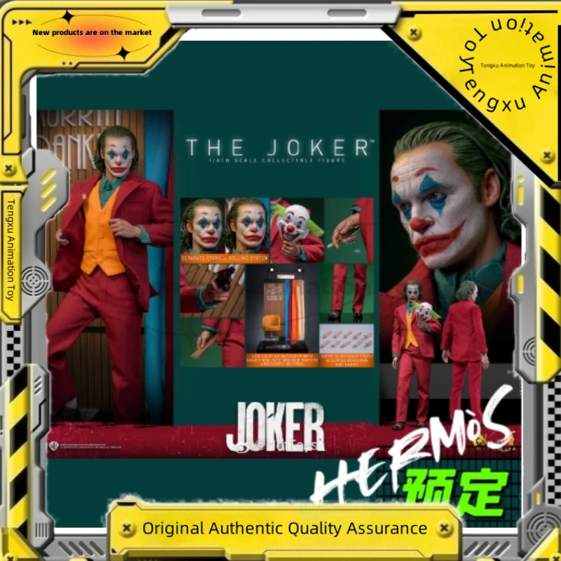 

Оригинальные горячие игрушки HT DX42, Джокер Артур Флек, скульптурный коллекционер волос, издание 1/6, в наличии, коллекционные фигурки аниме