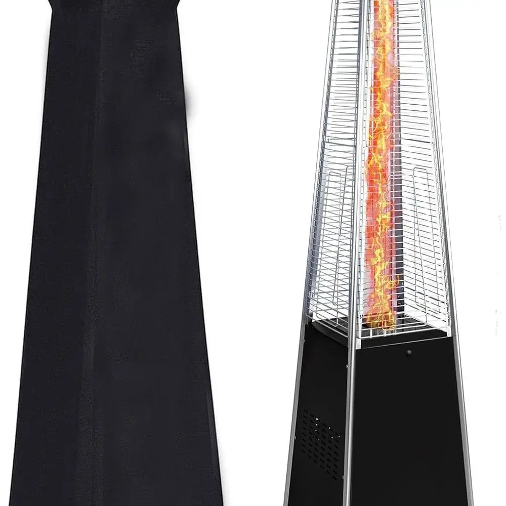 

Пропановый обогреватель для патио 48,000 БТЕ с колесами и крышкой для коммерческих и жилых помещений