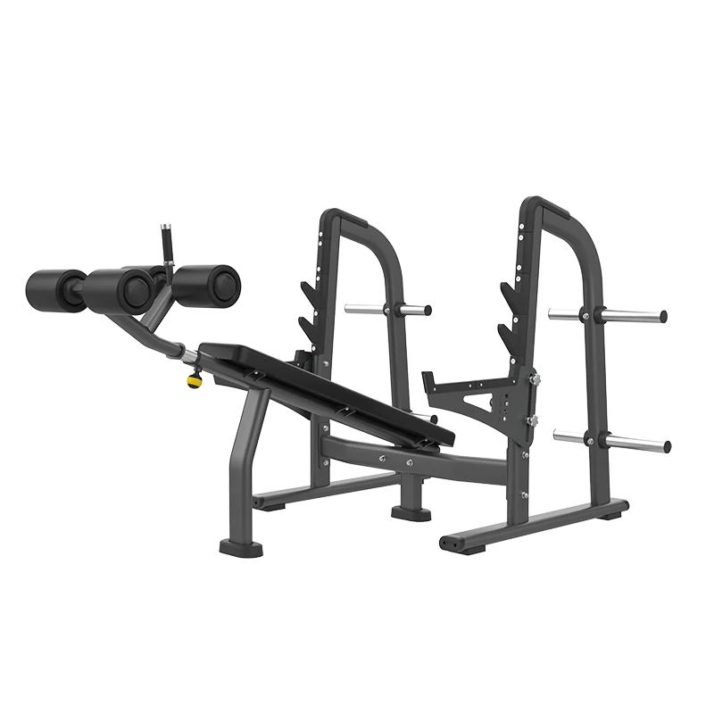 

Total Multi Function Strength Fitness Free Weight Plate Loaded Press Bench Decline Bench