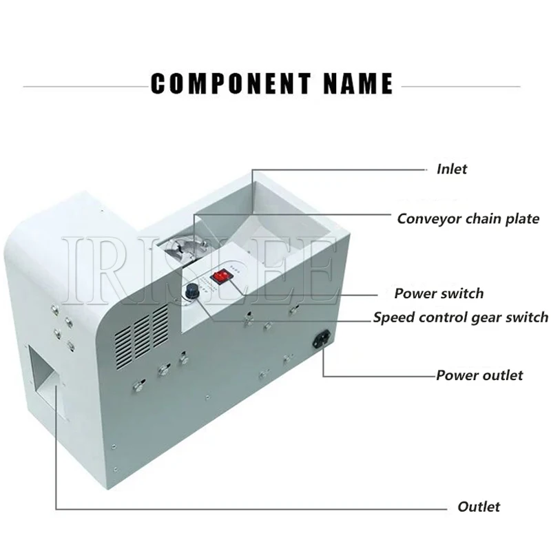 Tabletop Automatic Raw Fresh Chestnut Sheller Opening Cutting Machine Single Row Chestnut Skin Cutter