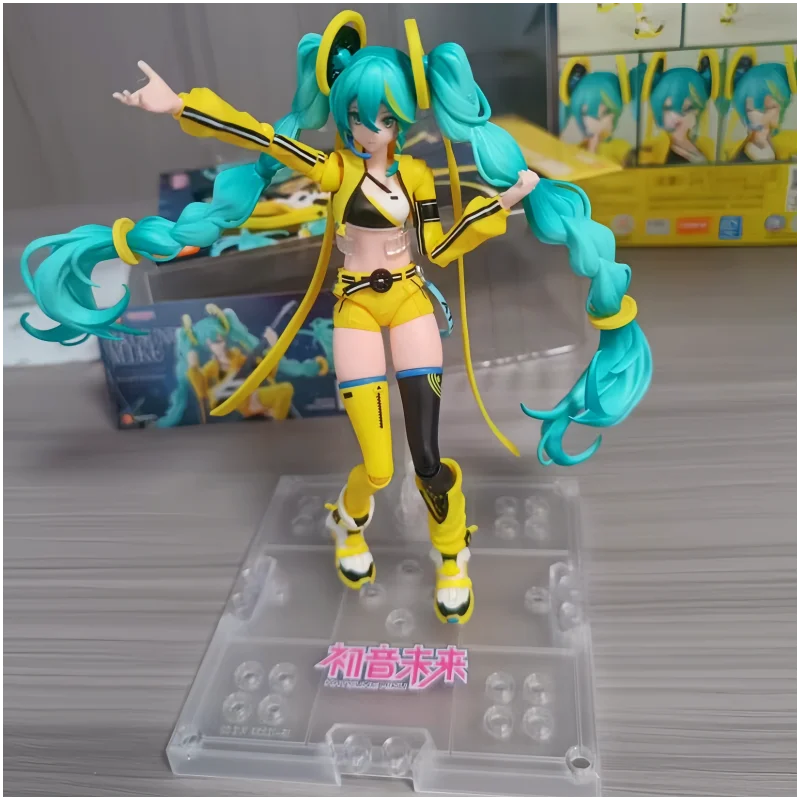 جديد حقيقي Blokees 17 سنتيمتر Hatsune Miku لطيف أنيمي عمل نموذج لجسم جمع المنقولة غرفة الديكور اللعب هدايا عيد الميلاد