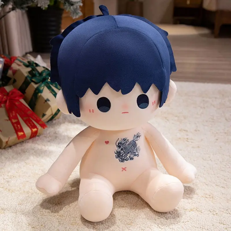 

Хлопковая кукла по мотивам аниме "Карта загробного мира" - плюшевая кукла 40 см, обнаженная фигурка, без одежды.