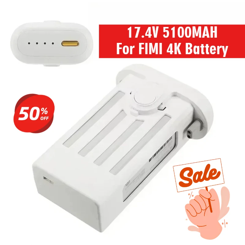 

For Xiaomi Mi 4K Drone Intelligent Battery 5100mAh in Stock for Fimi / 1080P RC - Long Lasting,High Quality, Stable Performance