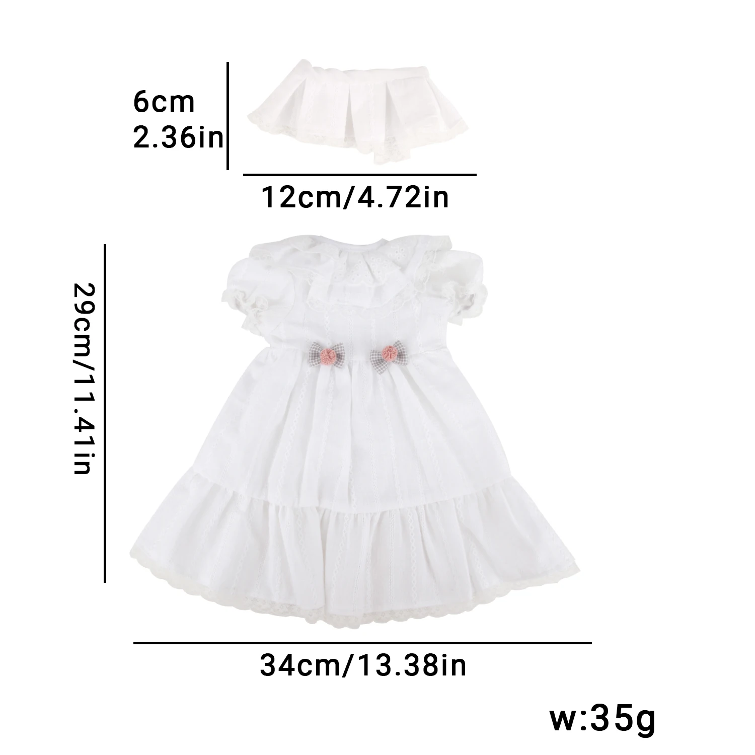 Doll Clothes Dress Set For 18-inch American Dolls School Uniforms, Princess Dress,Dance Skirt For 43cm Baby newborn&OG Girl Doll