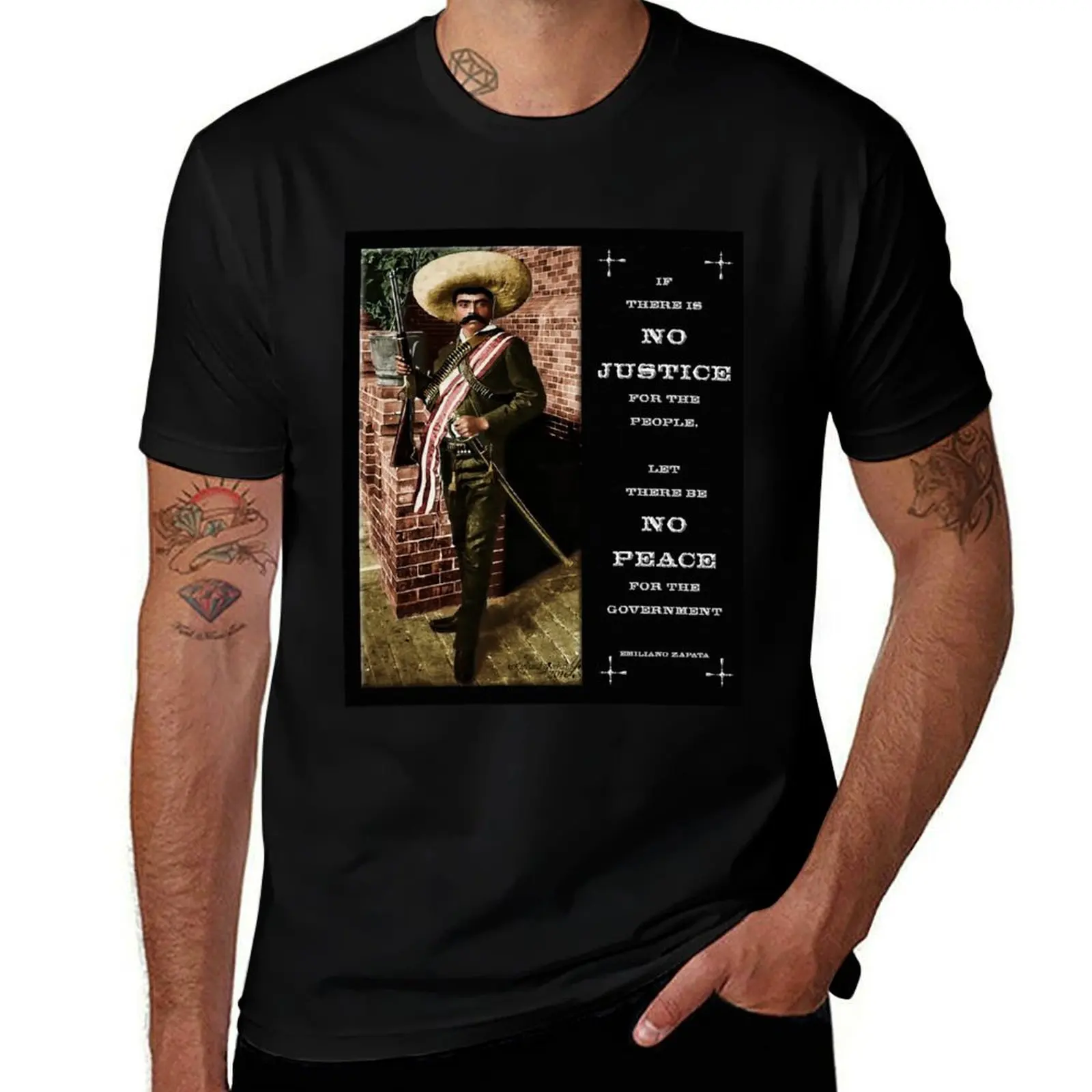 

Emiliano Zapata T-Shirt t shirt man luxury t shirt man designer T-Shirt