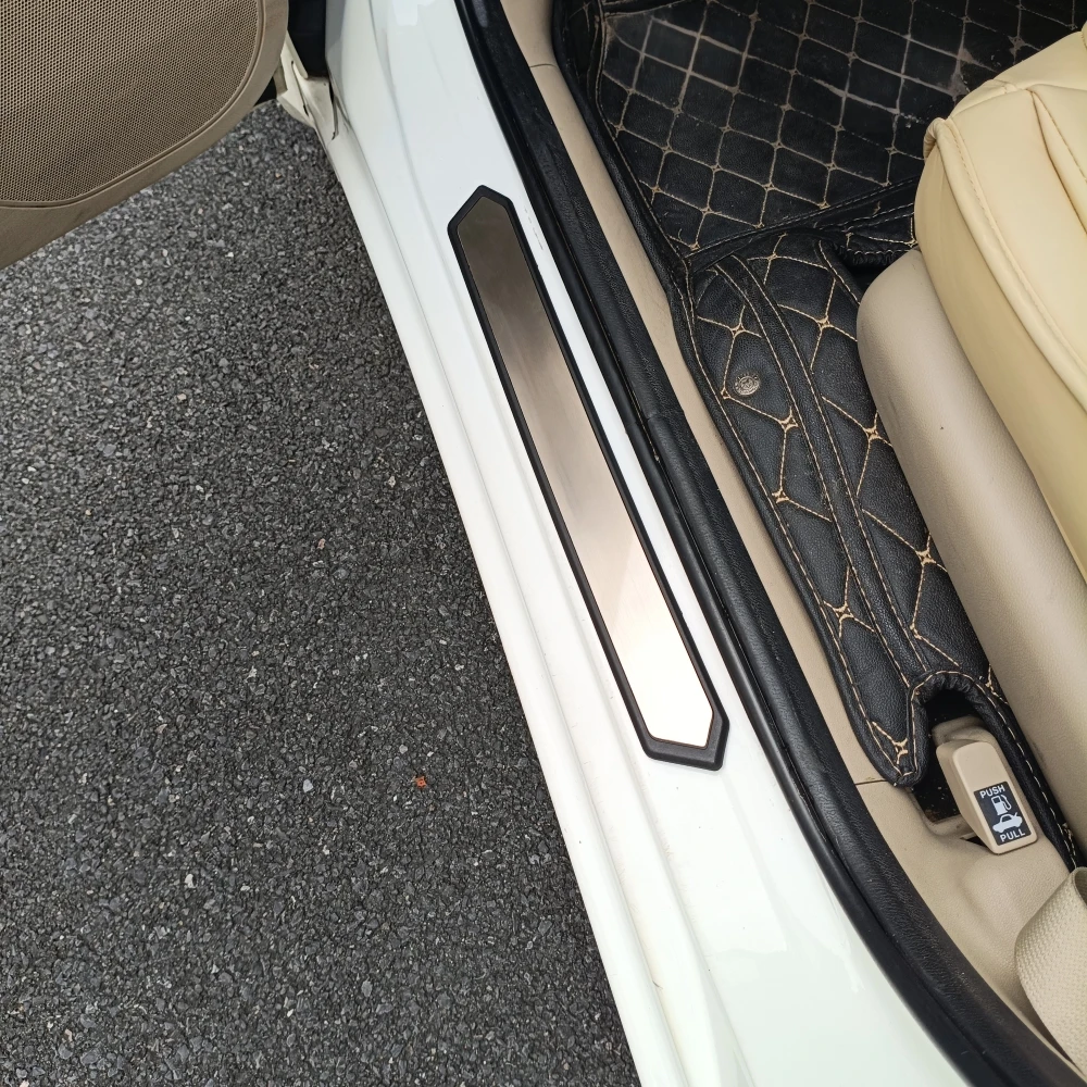 For Forthing T5 EVO 2021 2022-2026 2027 Car Door Sill Protector Stainless Steel ABS Stickers Interior Spare Auto Parts Accessory