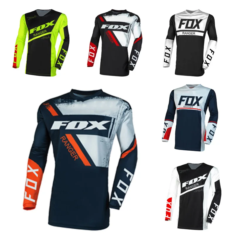 

Motochross Mountain Enduro Bike Clothing Moto Downhill T-shirt FOX RANGER Bike Jersey Mountain Bike Shirt BMX