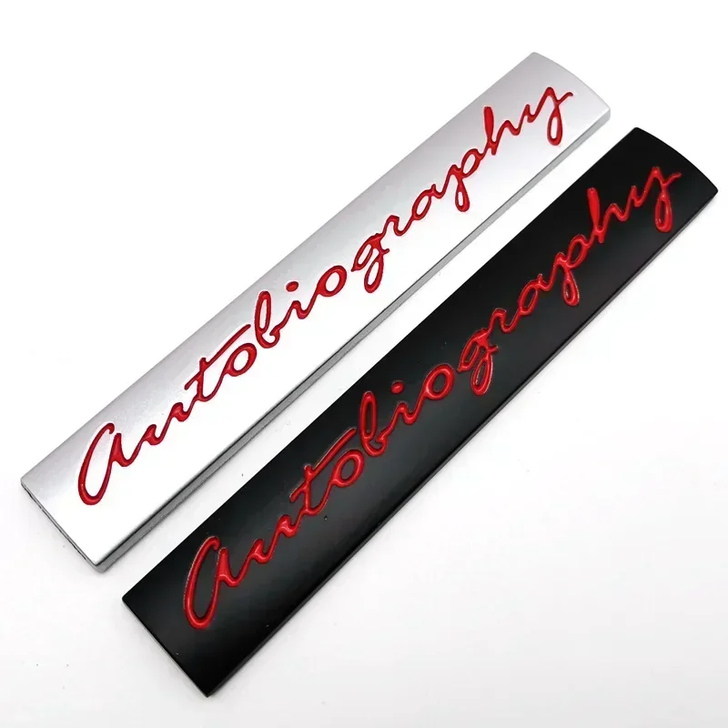 3D Metal Autoliography Logo Rear Trunk Boot Emblem Badge Car Sticker Decals for Land Range Rover Sport l405 l322 l494