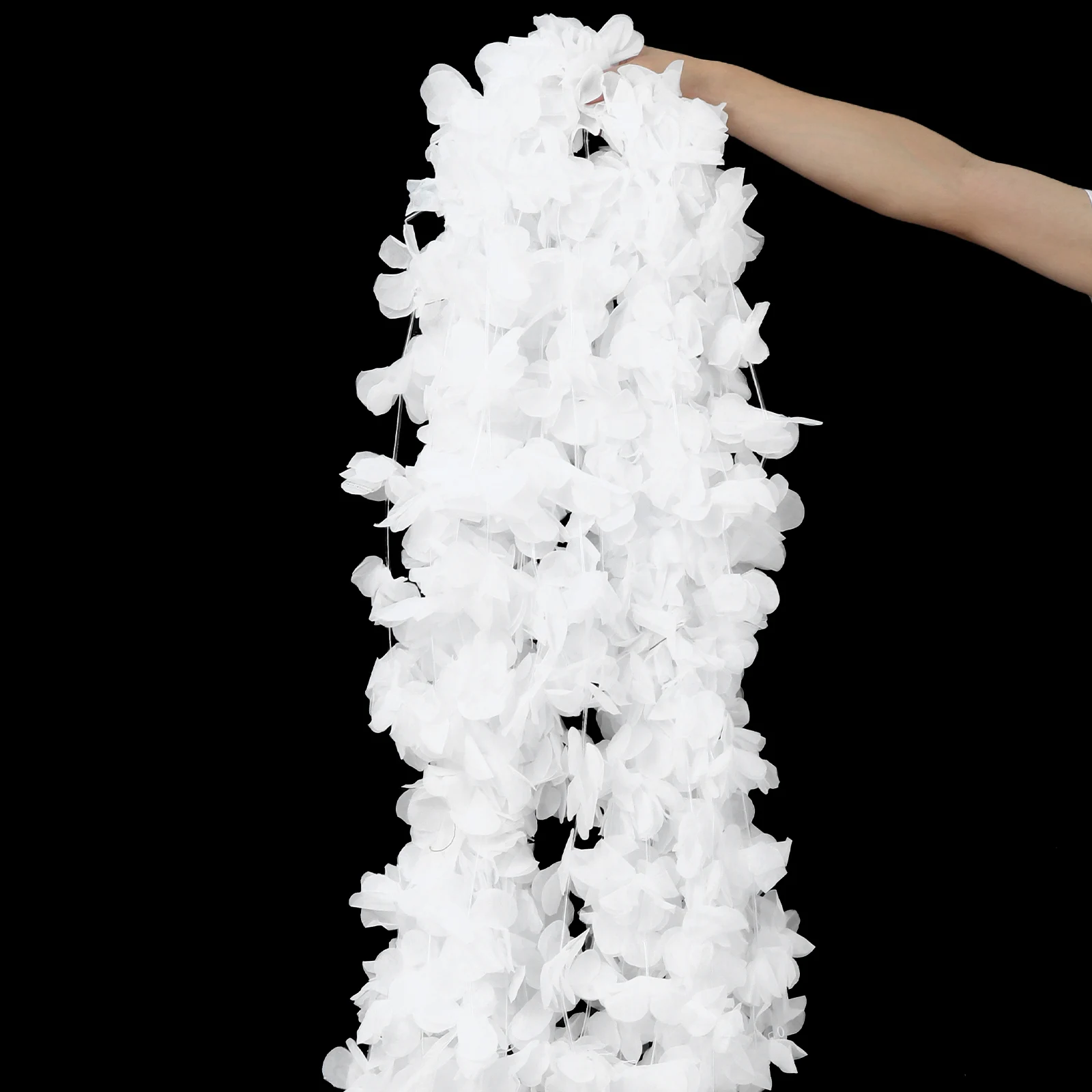 

Floral Backdrop Flower Wall Decor Elegant Stage Background Curtain Wedding Wedding Flowers Backdrop Party Hawaiian Events