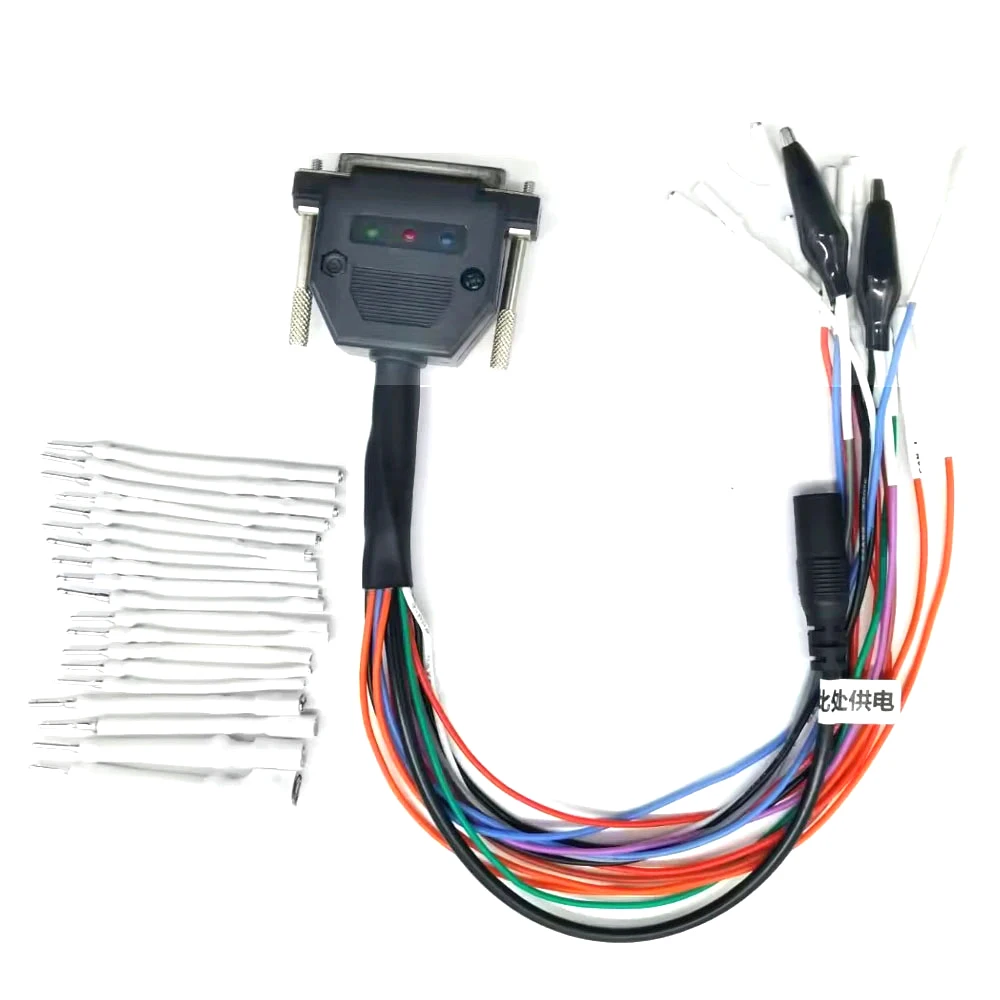 Picture 6: for SM2 Pro II Universal j2534 OBD2 Cable DB 25pin Eobd Scanner Tool Working On Kt flash Dongle DIY Ecu Programming Tools