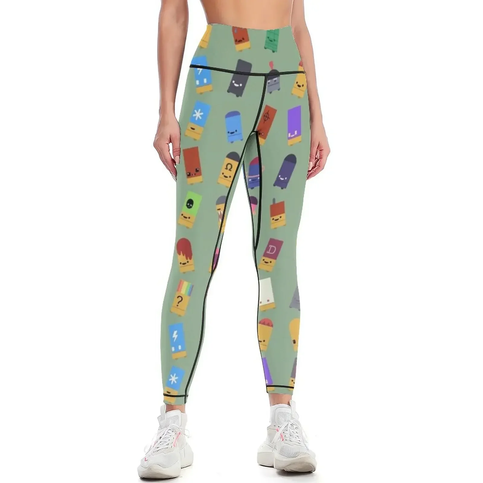 

|Green| Kin Kollection - Enter the Gungeon Leggings sports for gym jogging pants joggers for push up tights for Womens Leggings