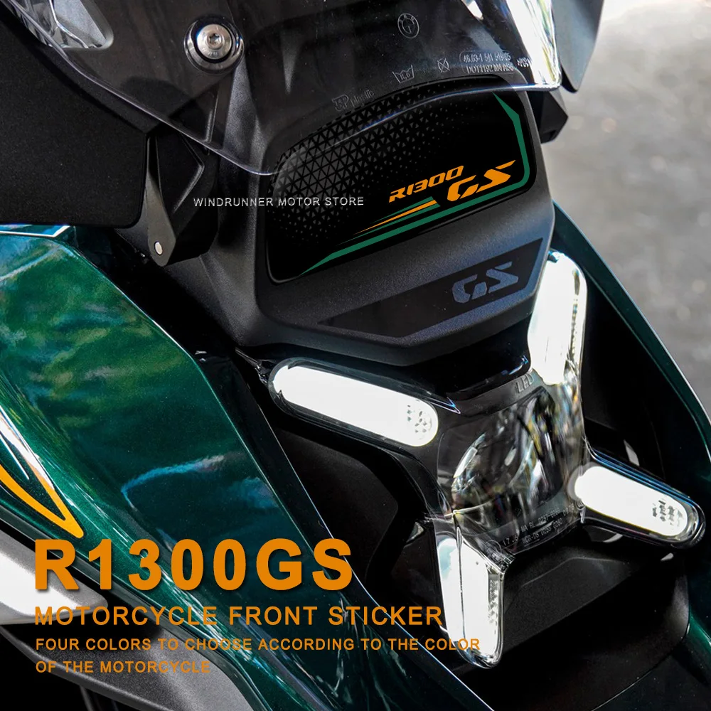 3D Motorcycle Resin Front Sticker For BMW R1300GS R 1300 GS 2023 2024 Anti Scratch Decal