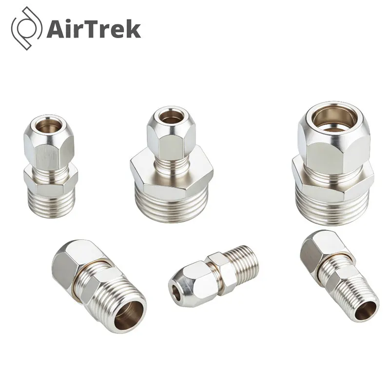 brass Compression Ferrule Tube 1/8