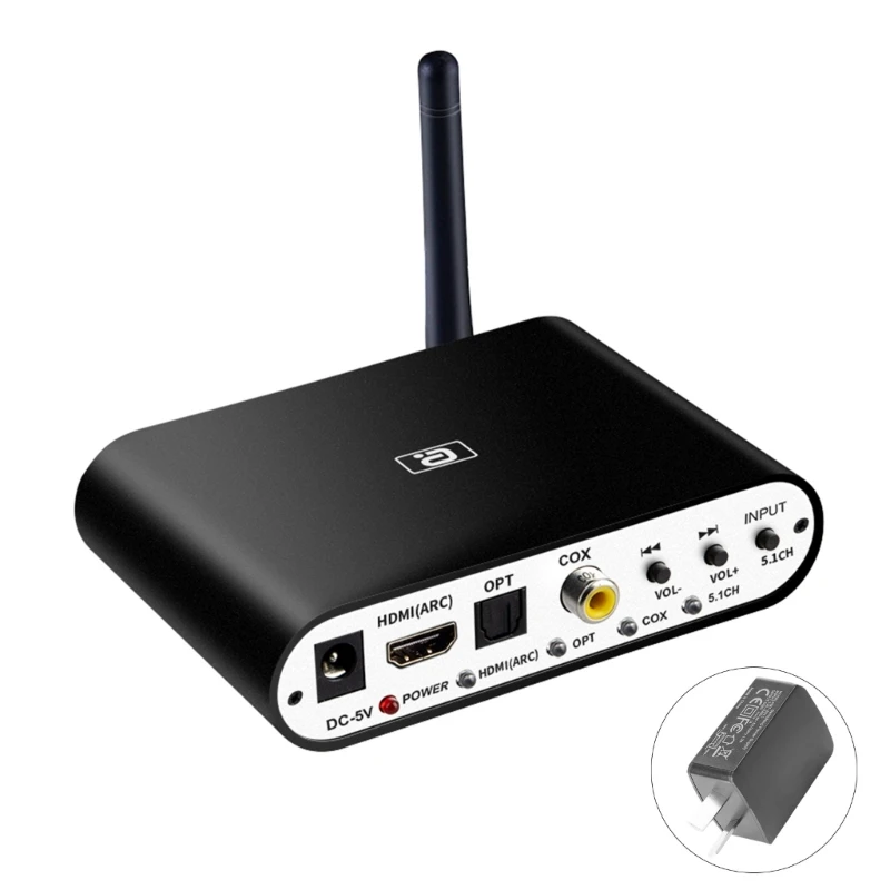 DA615H 5.1CH Bluetooth-compatible5.0 DAC Wireless Adapter