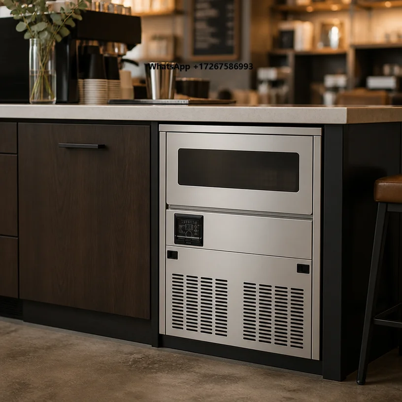 Commercial Ice Maker Air Cooled - Commercial Equipment Cube Ice Machine Counter