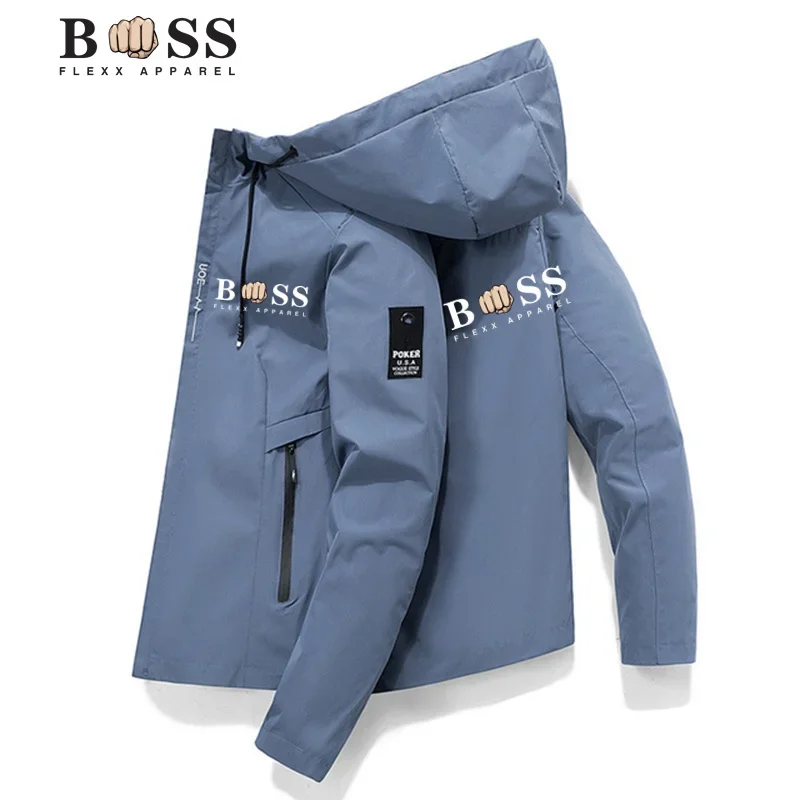 2024 Autumn/Winter  Men\'s  Clothing Outdoor Fishing Waterproof Jacket Sweatshirt Hoodie Windbreaker SportWear Clothes Outwear