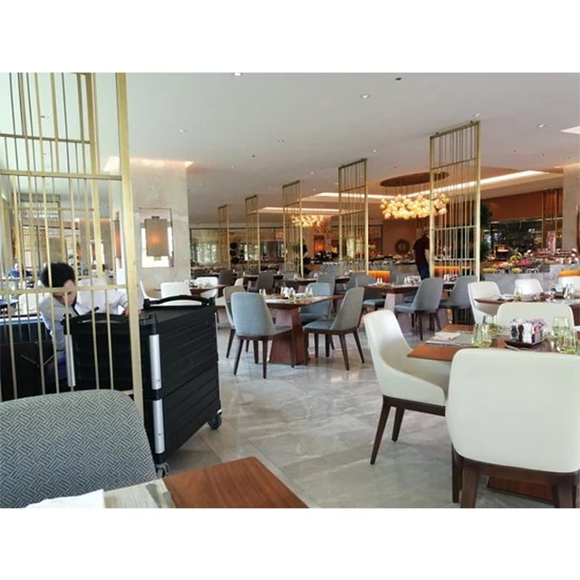 Restaurant Sets Modern Square Cafe Wood Tables White Color Oak Dining Chair RF-138
