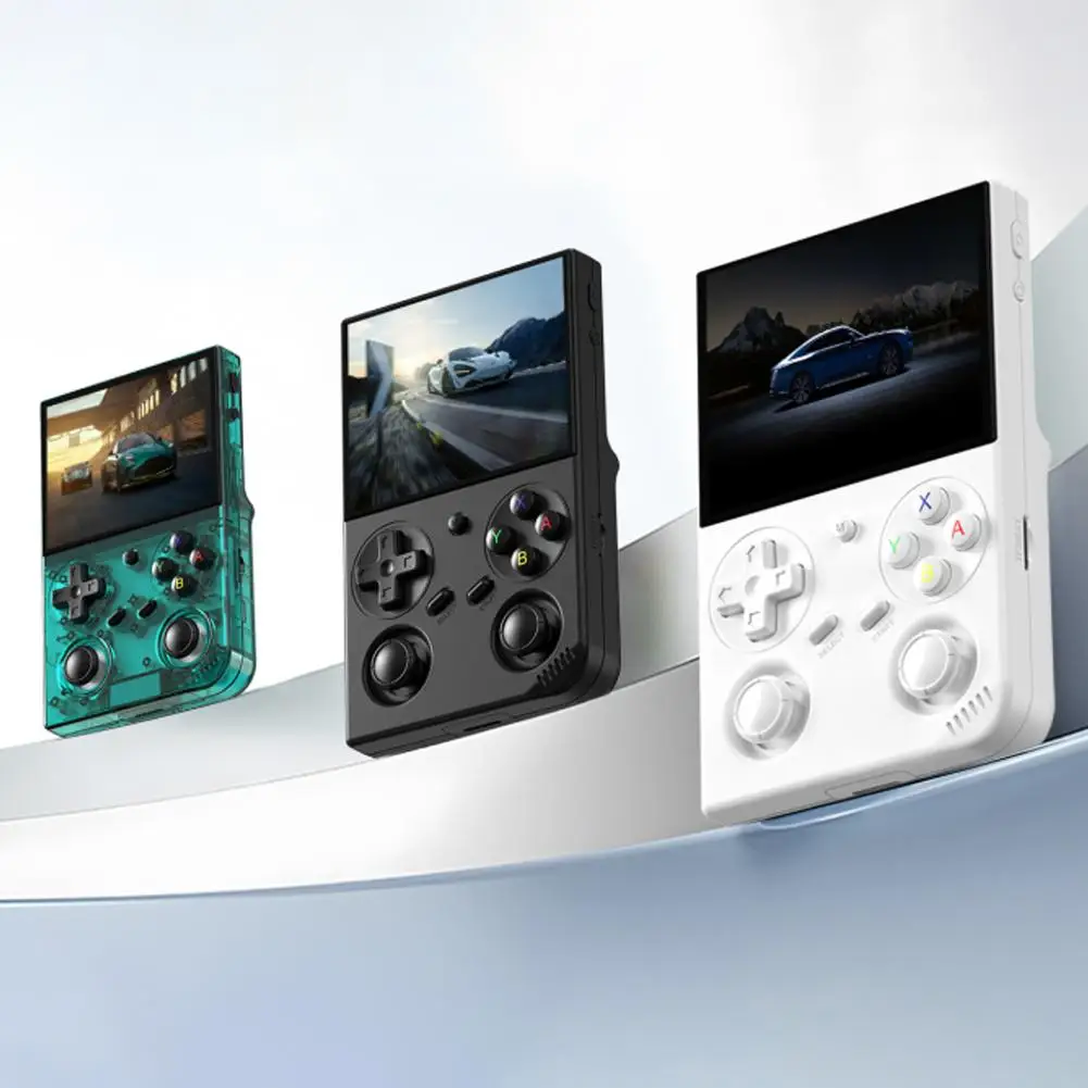 

For ANBERNIC RG 35XXpro Open Source Handheld Game Console 3.5 Inch IPS Full Viewing Angle Vibration Motor Dual Card Slot