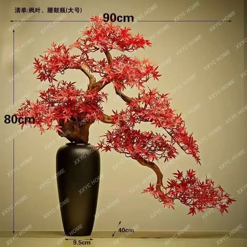 Artificial Greeting Pine Decoration Hallway Living Room Home Decoration Vase Landscape