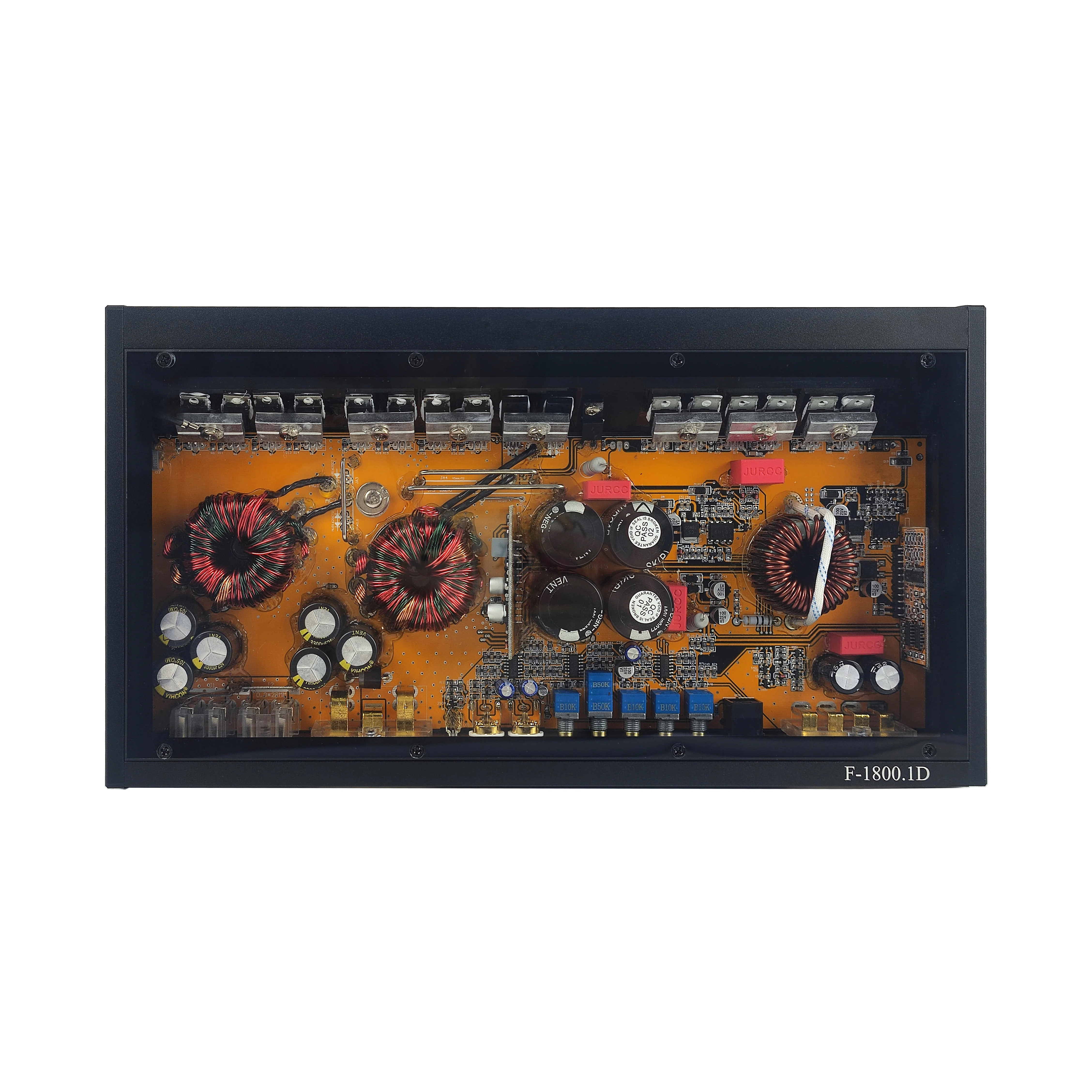 

Car Audio Korean Car Amplifier 1600W RMS 1 Ohm AMP Class D Mono Block Subwoofer Car Amplifier