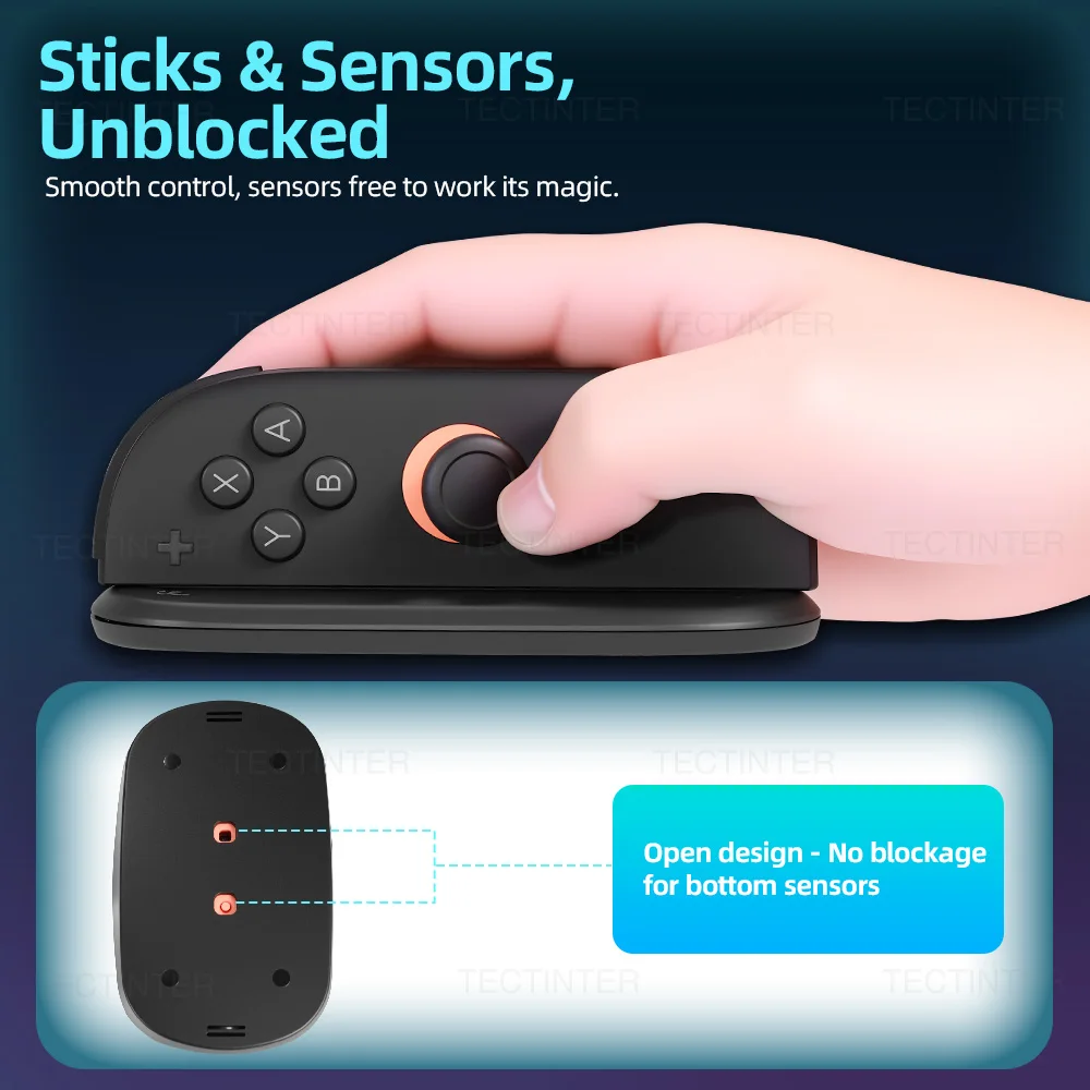 ที่จับเมาส์ 2 ชิ้น สำหรับ Nintendo Switch 2 จอยคอน ที่ยึดคอนโทรลเลอร์ โหมดเมาส์ ฐานรองสำหรับอุปกรณ์เสริม Switch 2